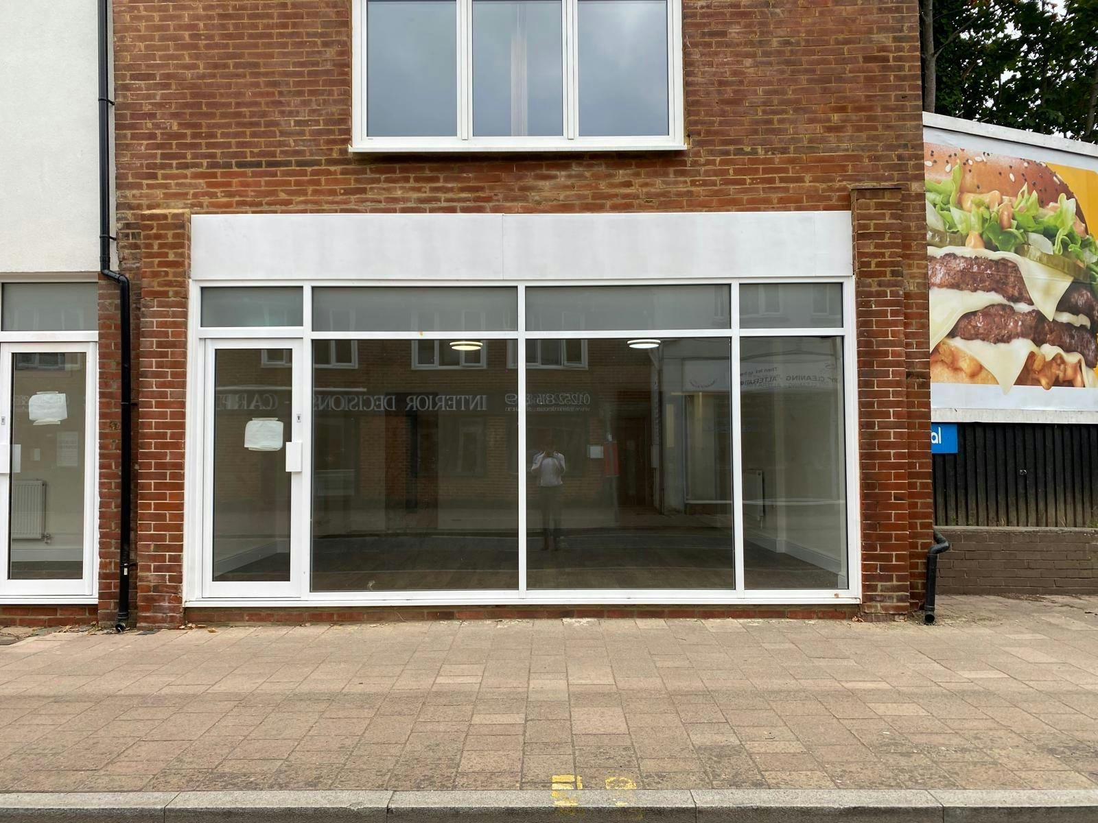 102 Fleet Road, Fleet, Retail To Let - Store Front Closeup.JPG