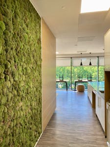 Costa House, Houghton Hall Business Park, Dustable, Business Park / Car Park / F1 (Learning and Non-Residential Institutions) / Healthcare / Laboratory / Office To Let - Green wall.jpeg