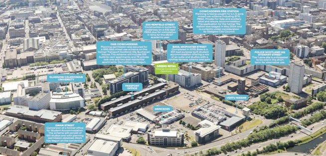 Greens Of Cowcaddens, 71 Port Dundas Road, Glasgow For Sale - MAP COWCADDENS.png