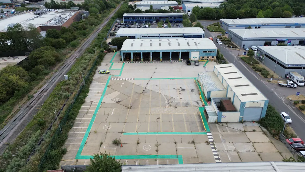 Former Arriva Bus Garage, Aylesbury To Let - DJI_0191.JPG