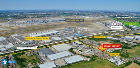 Unit A, 199 Long Lane, Stanwell, Industrial / Warehouse To Let - Aerial