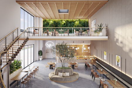 Fintech Hub – Innovative Workspace for SMEs, Startups & Creatives, Al Quoz, Dubai, Office To Let - 251014_D02_Fintech District_View22_Coffee shop.jpg