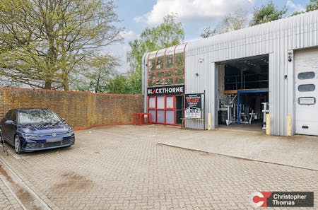 Unit 6, Egham, Industrial To Let - External showing unit and parking.jpg