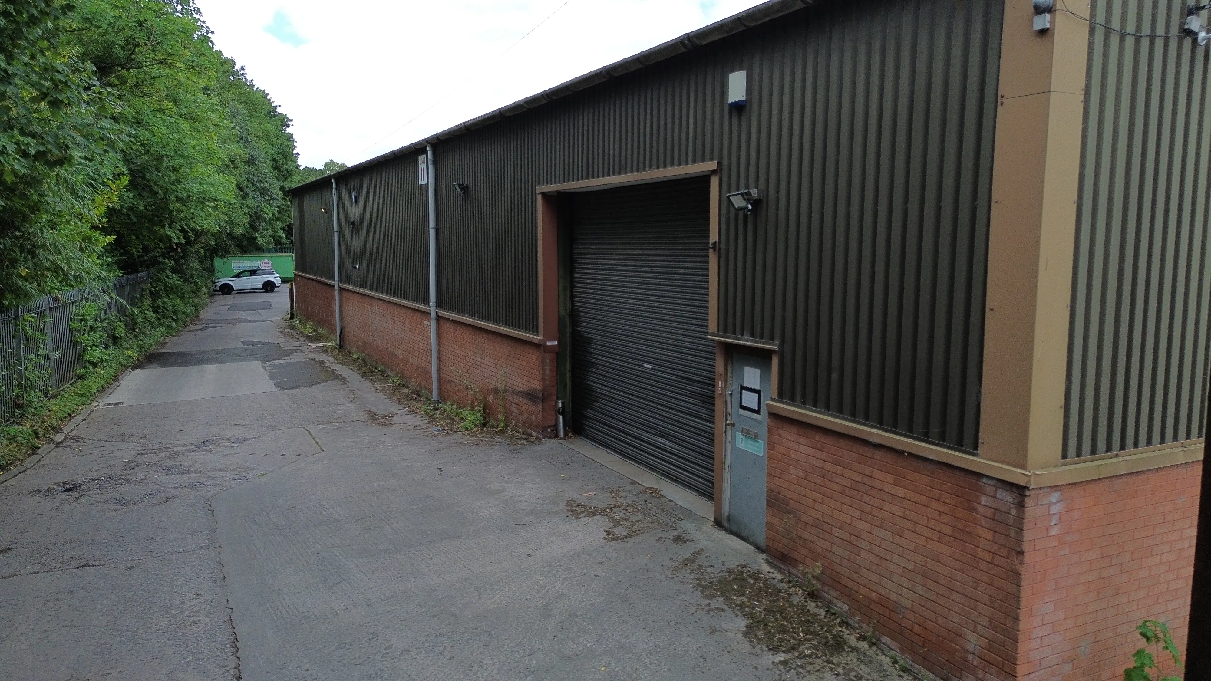 Unit 11 Brookfield Industrial Estate, Cheadle, Industrial To Let - Unit 11 Side Loading Door .jpeg