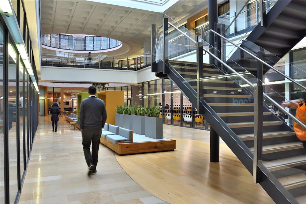 Tanfield, 1 Inverleith Row, Edinburgh, Office To Let - Tanfield Atrium Area