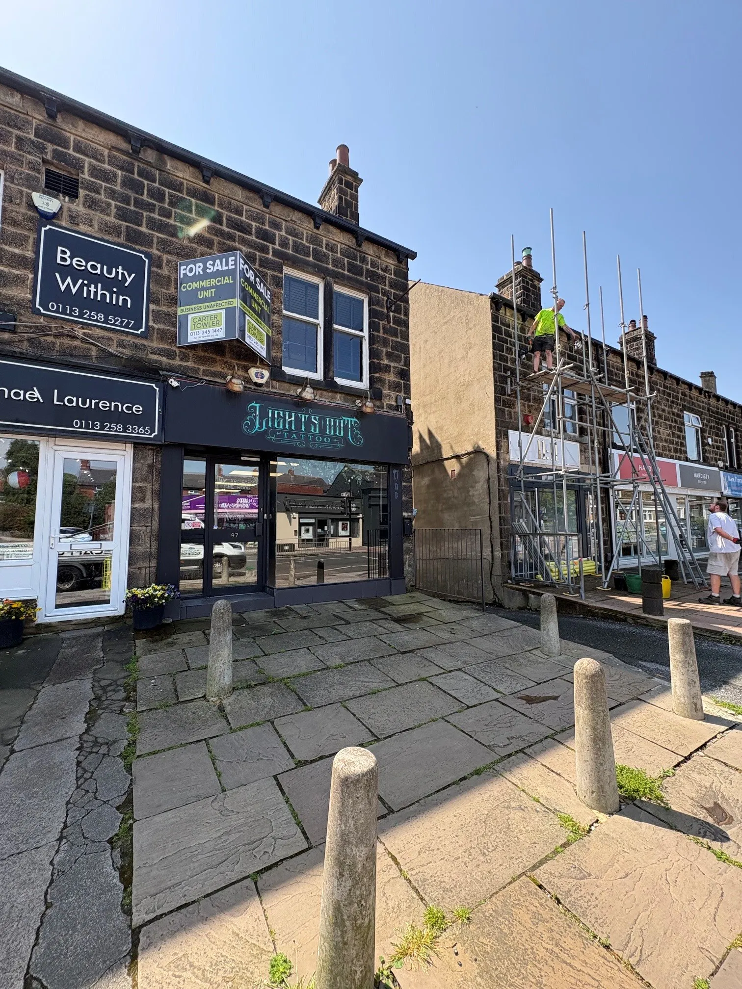 97 New Road Side, Horsforth, Leeds, Leisure / Retail To Let - outside of property (further away).jpg