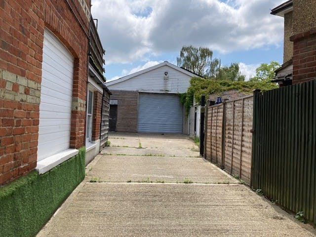 4 Guildford Road, Bagshot, Industrial / Warehouse To Let / For Sale - Driveway.jpg