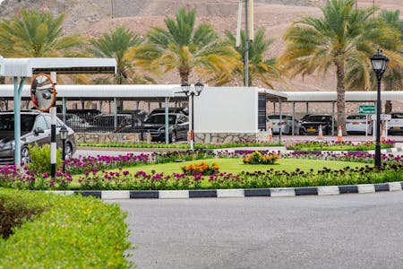 Hatat Complex, Way 5134, Wadi Adai, Office / Retail To Let - LANSCAPE SHADED PARKING.jpg