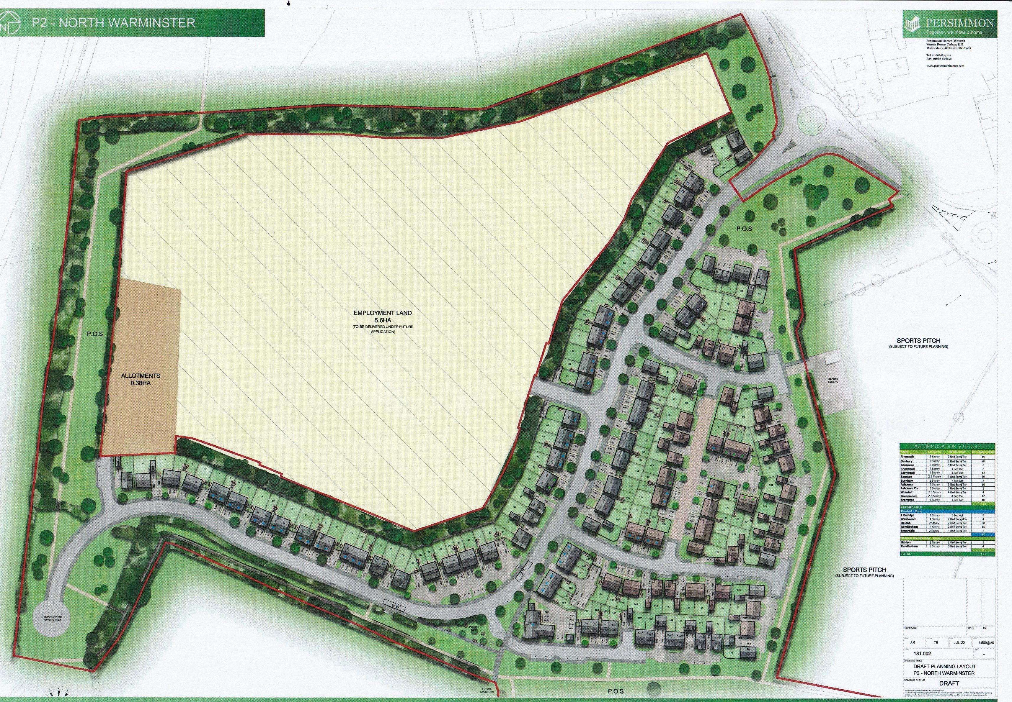 Jubilee Business Park, Bath Road, Warminster, Land & Development For Sale - Employment land plan2.jpg