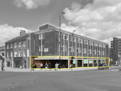 The Bank, 4 High Street North, Dunstable, Retail To Let - External - outline.jpg
