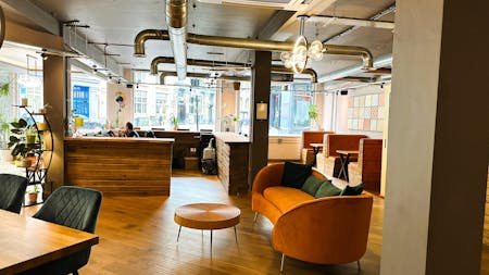 Suite 4.2, 64 Great Eastern Street, London, Serviced Office To Let - 64 Great Eastern Street ground floor reception .jpg