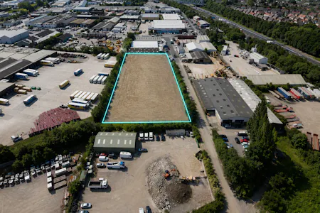 3 Far Cromwell Road, Stockport, Industrial/Logistics / Open Storage To Let - Aerial Far.png
