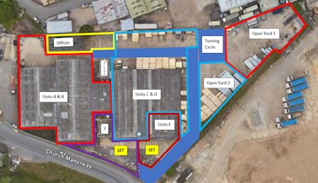 Cedars Transport Depot, Erith, Industrial To Let - Cedar Depot  Demise Plan  May 24.png