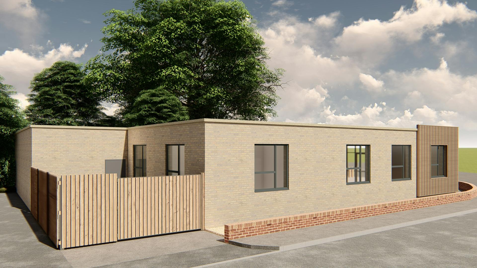 Drayton, School Road