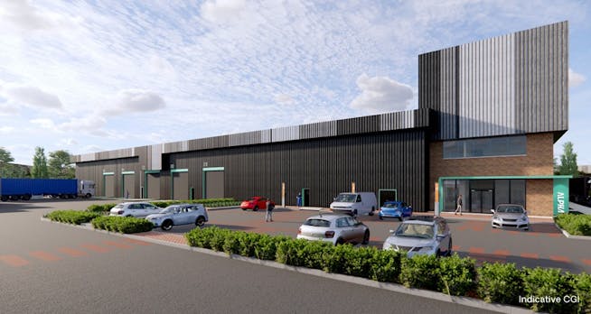 ALPHA, Waterberry Drive, Waterlooville, Industrial To Let - Alpha Ext 1 CGI.jpg