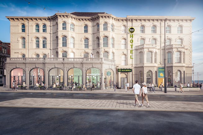 Unit 4, Market Street, Blackpool, Other / Other / Restaurant / Cafe To Let - Starbucks Signage View 1 P0456.jpg