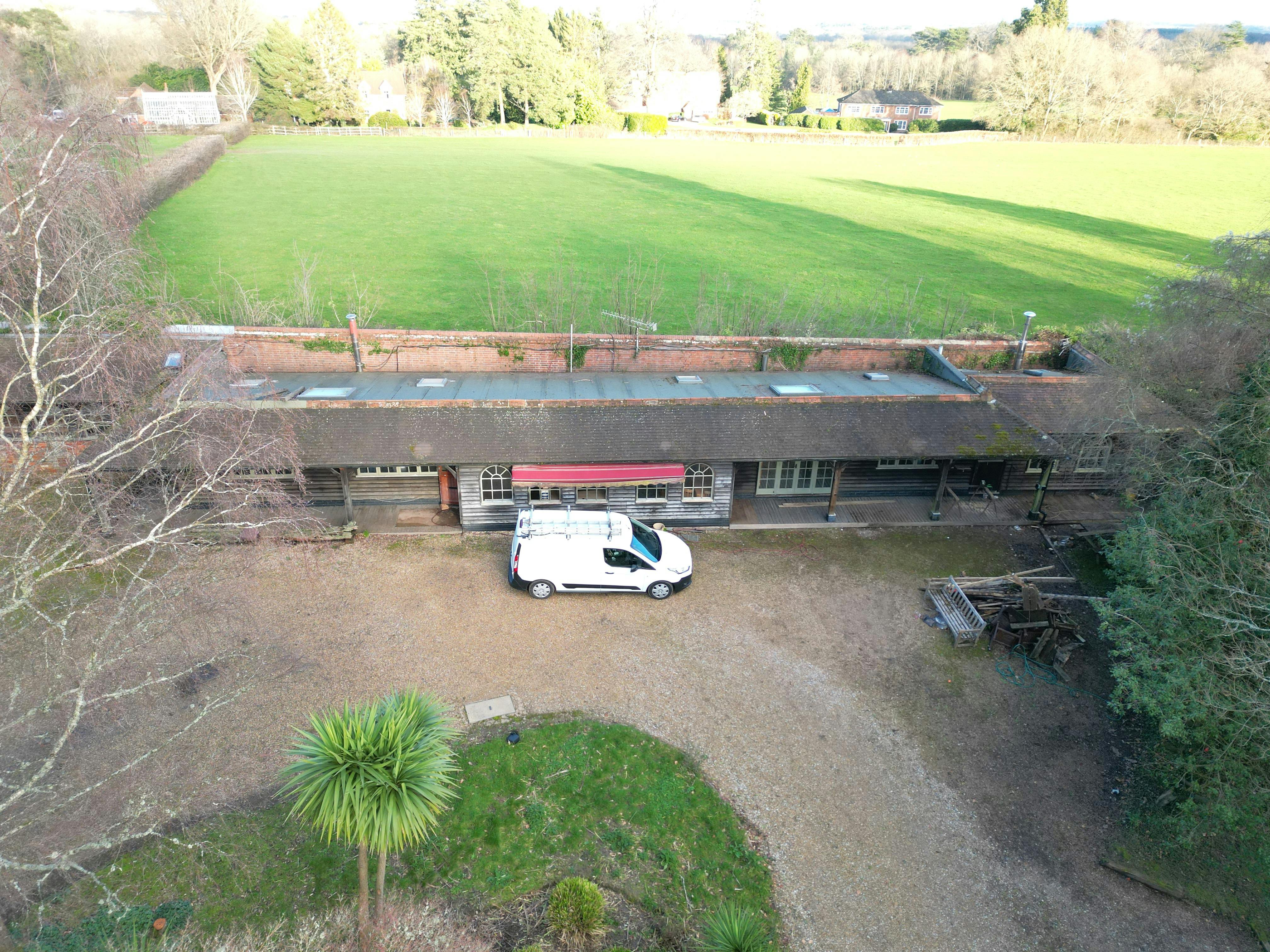 Offices At Burleys Corner, South Holmwood, Office To Let - DJI_0485.JPG