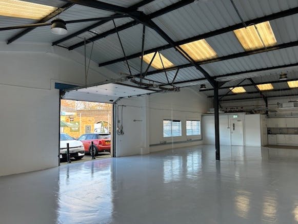 6 Windsor Business Centre, Windsor, Industrial To Let - Whse with bay open.jpg