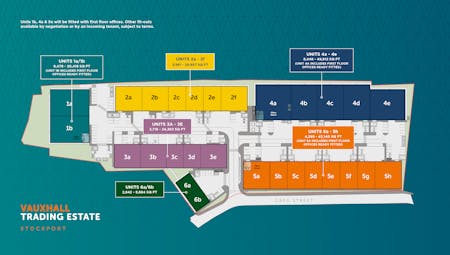 Vauxhall Trading Estate | Units 1a & 1b, Reddish, Industrial / Warehouse To Let - Vauxhall Siteplan.jpg