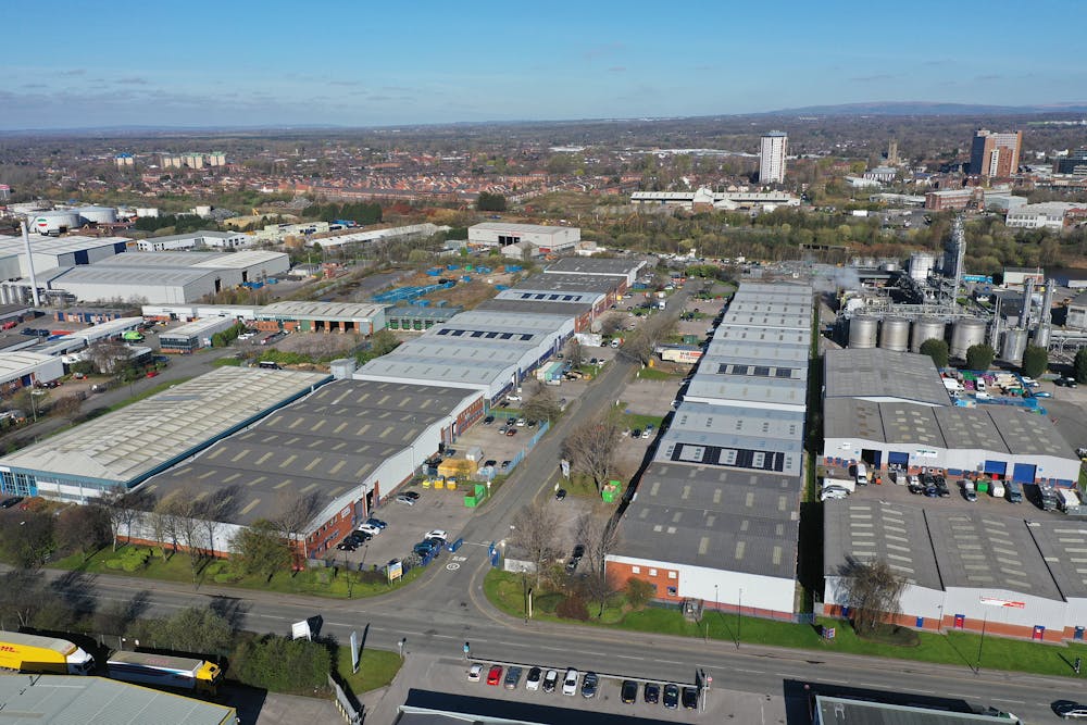 Unit 14, Guinness Road Trading Estate, Trafford Park - DJI_0937.JPG