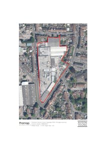 Lucas Site, Moravian Road, Kingswood, Bristol, Development Land / Development Site / Land For Sale - Lucas Factory Red Line.jpg