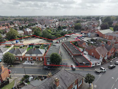 Cliff Nook House, Cliff Nook Lane, Newark, Commercial Development / Development Land / Development Site / Office For Sale - DJI_20260918133740_0089_D FRONT SHOT.jpg