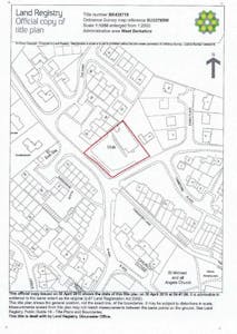 Former Social Club Premises, Upper Lambourn Road, Lambourn, Development Land / Education / Residential For Sale - Title plan.png