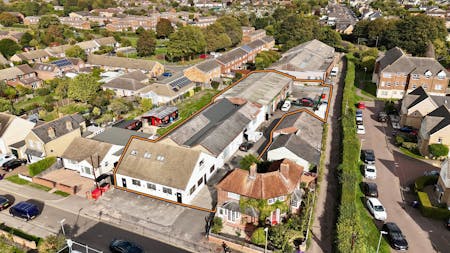 The Old Bakery, Lower Gower Road, Royston, Industrial/Logistics / Investment For Sale - dji_fly_20250929_150602_0002_1759242639406_photo outlined.jpg