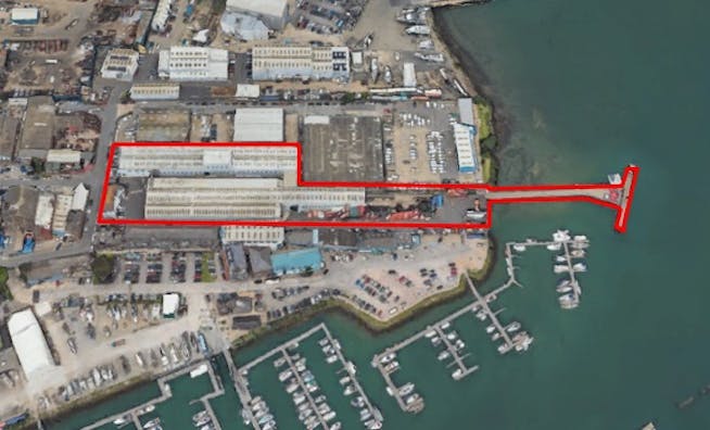 Millstone Point, Lower William Street, Southampton, Industrial To Let - Aerial1.jpg