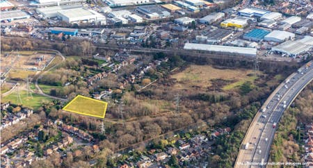 Land At Byfleet Road, New Haw, Surrey, Land For Sale - Aerial 2.png