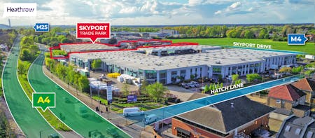 Unit 6 Skyport Trade Park, Harmondsworth, Industrial/Logistics / Industrial / Warehouse To Let - Skyport Front East AIR - 2026-8 Edit 2.jpg