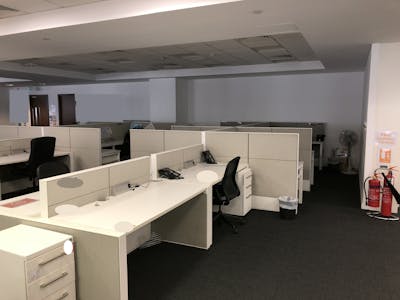 Fitted & Furnished Office Space, Emaar Square - Building 4 (High Floors), Dubai, Office To Let - 8th Floor Staff Area.JPG