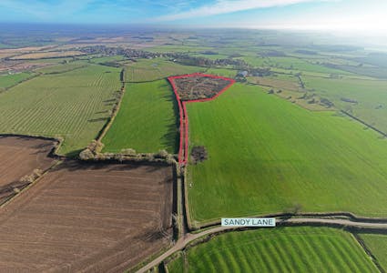 Land at Sandy Lane, Melton Mowbray, Le14 2un, Investment - Residential For Sale - DJI_20241113105922_0991_D EDIT_keyline.jpg