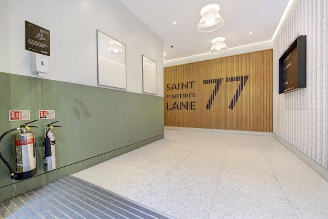 77 St. Martin's Lane, London, Offices To Let - 77 St Martins Lane - Reception