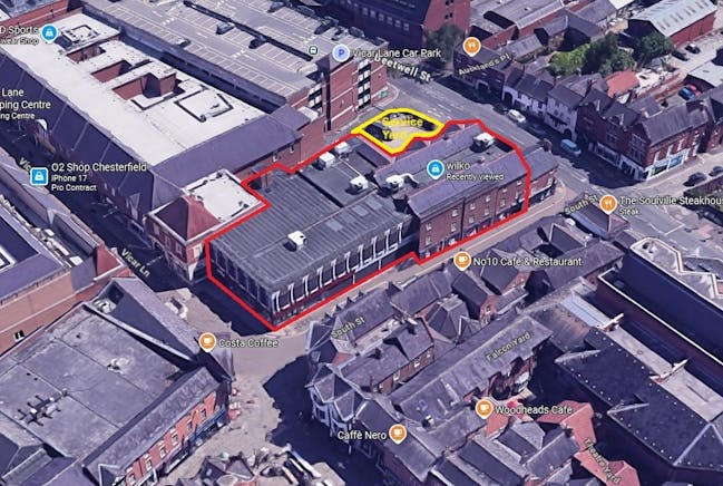 1A Vicar Lane, Chesterfield, Retail / Retail To Let - Vicar Lane Google Photo 3.jpg