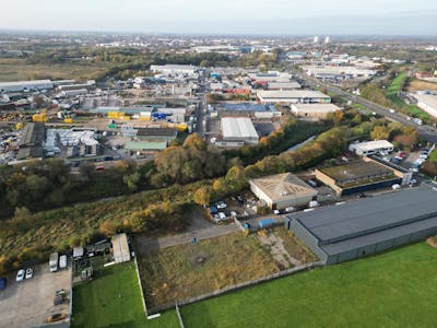 Unit 20, Lustrum Avenue, Stockton-on-Tees, Industrial/Logistics To Let - Aerial Rear with additional land