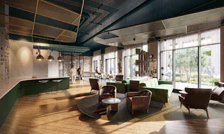 Chimney Walk, Sugar House Island, Stratford, Office To Let - Tenant Lounge