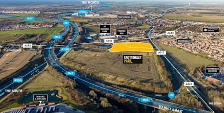 Knottingley Park, Knottingley Road, Knottingley, Industrial To Let / For Sale - Aerial.JPG