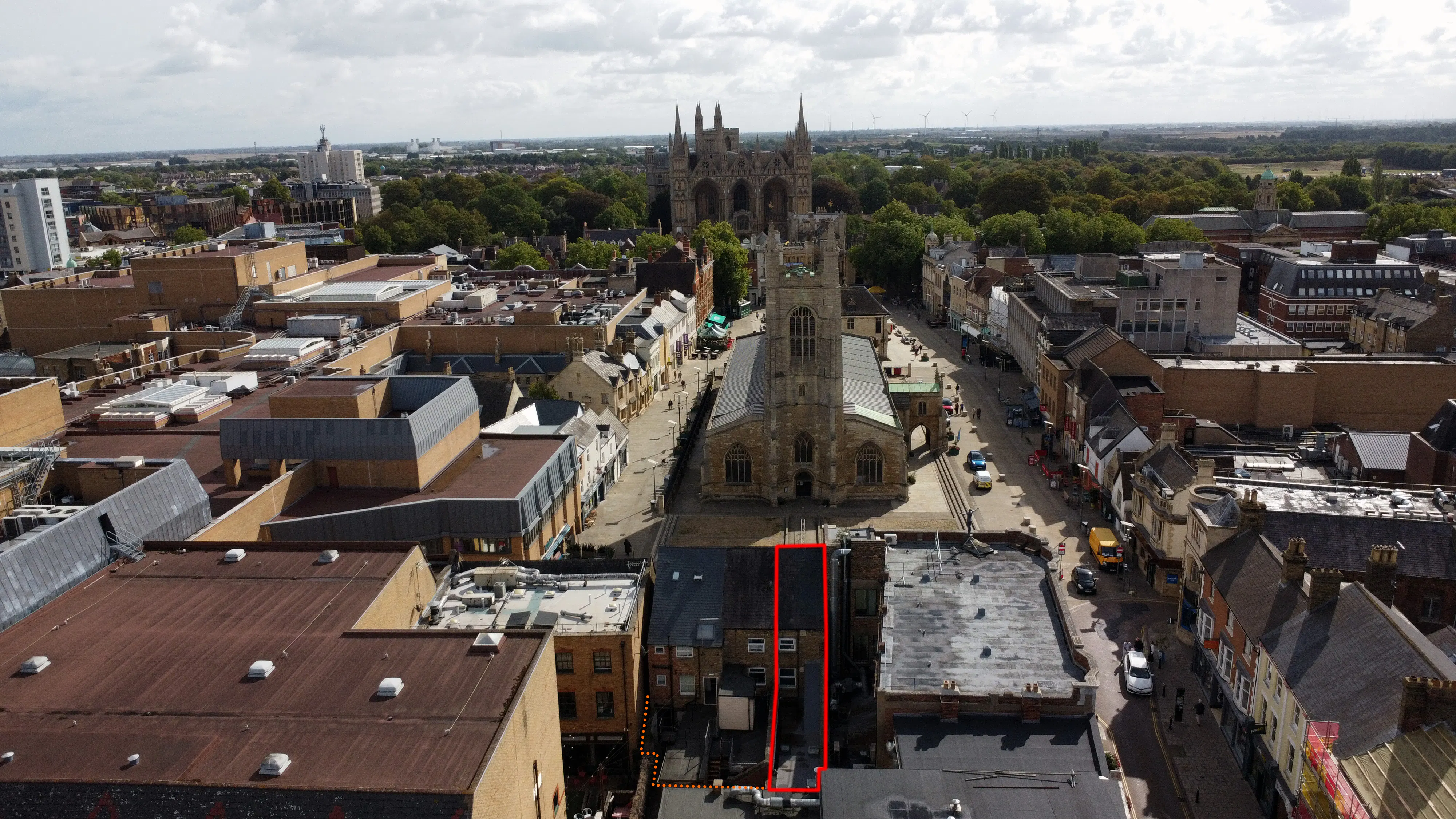 4 Queen Street, Peterborough, Offices / Retail To Let - Rear Access.jpg