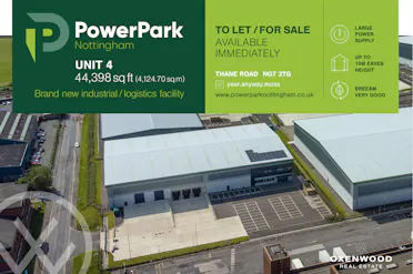 Power Park 44k, Thane Road, Nottingham, Distribution Warehouse To Let / For Sale - Unit 4 Power Park.png - More details and enquiries about this property