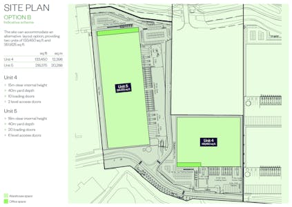 Phase 2, Crossways Commercial Park, Industrial / Warehouse To Let - Option B 2 Unit Scheme.PNG