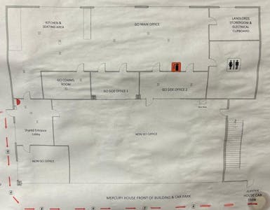 Suite A1 & Suite B2 Mercury House, Sitka Drive, Shrewsbury, Office To Let - B2 layout