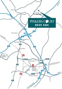 Pinkers Court, Briarland Office Park, Bristol, Office To Let - Pinkers Court  Office Park Map.JPG