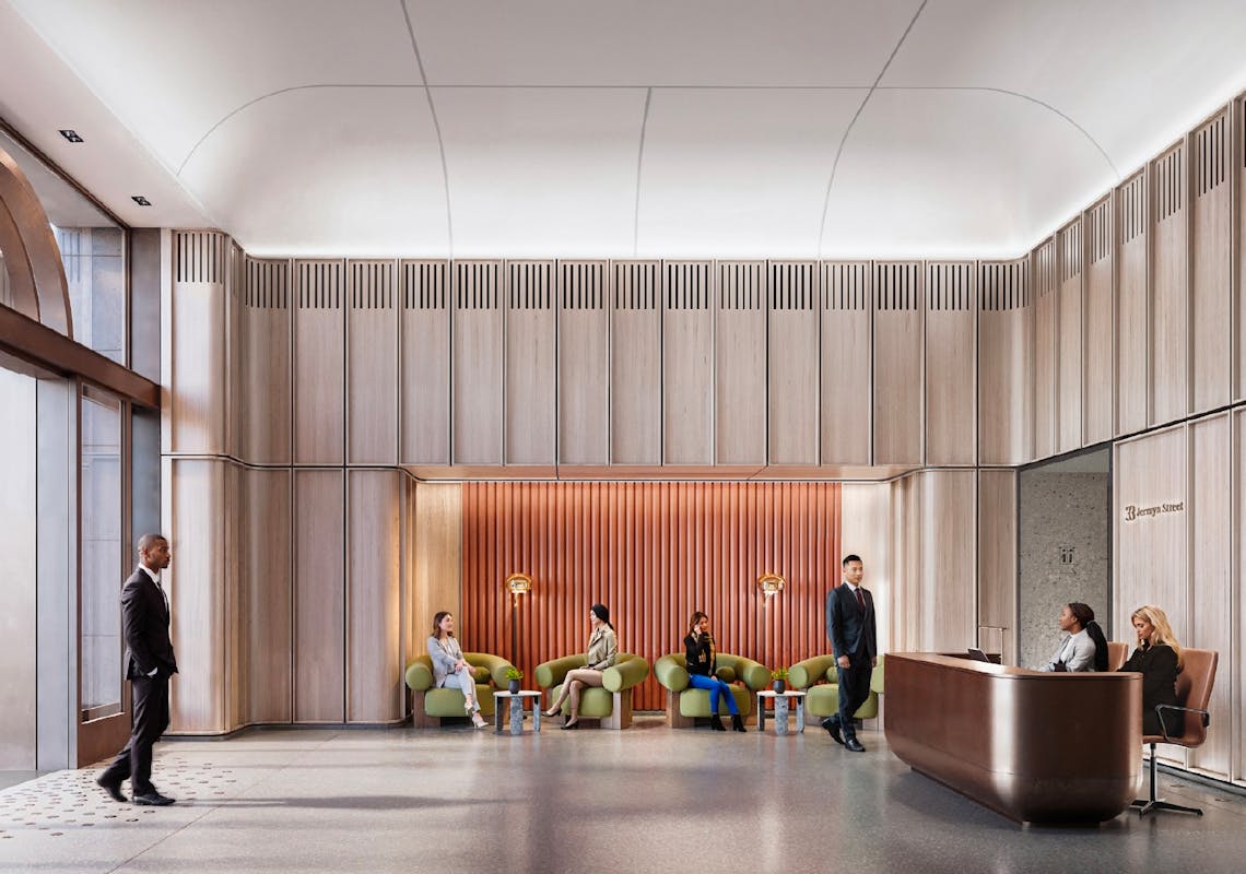 Reception x 2 CGI.jpg 33 Jermyn Street, London, Office To Let - Reception x 2 CGI.jpg