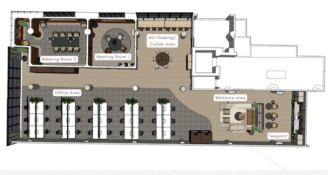 First floor - New Castle House, Castle Boulevard, Nottingham, Office To Let - Ground floor NCH.png