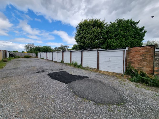 Lock up garages to the rear of Oaklands, Horsham, Investment - All / Other For Sale - 20240611_120544.jpg