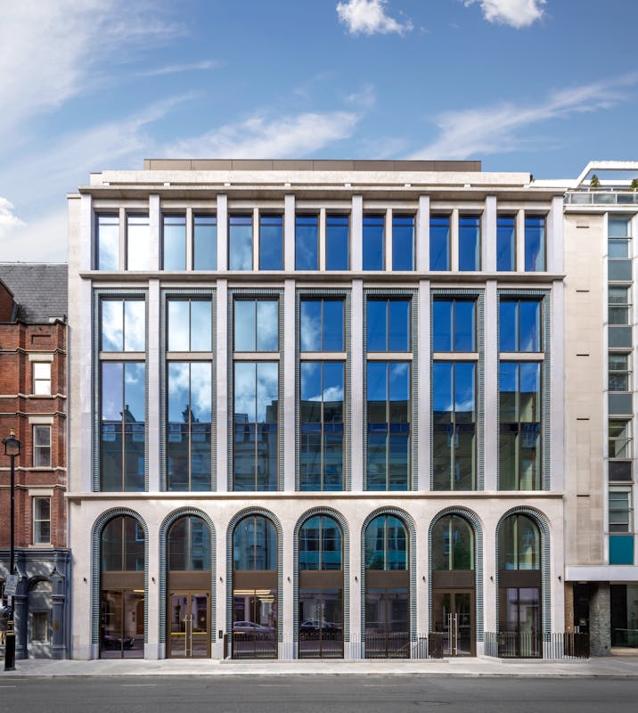 Beners Wells Exterior No Cars 01.jpg Berners & Wells, 60 Berners Street, London, Office To Let - Beners Wells Exterior No Cars 01.jpg