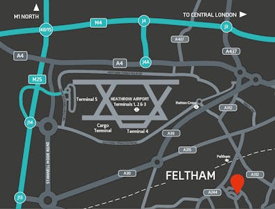 2A Plane Tree Crescent, Feltham, Industrial/Logistics / Industrial / Warehouse To Let - Plane Tree Crescent map