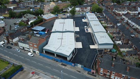 The Metal Yard, 530 Hartshill Road, Stoke-on-Trent, Industrial / Industrial/Logistics / Open Storage / Trade Counter To Let - DJI_0623 Unit Numbering.jpg