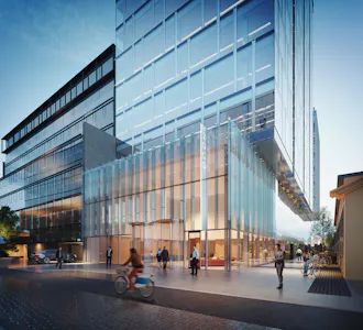 2 Grand Canal Quay, Dublin 2, Office To Let - Entrance Dusk  Draft 11.jpg